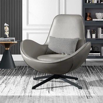 Luxury Lounge Chair נורדי היד עיצוב מרפסת עצלן הסיפון קריאה מודרנית הכיסא מעצב Cadeiras דה-Sala De Estar ריהוט הבית